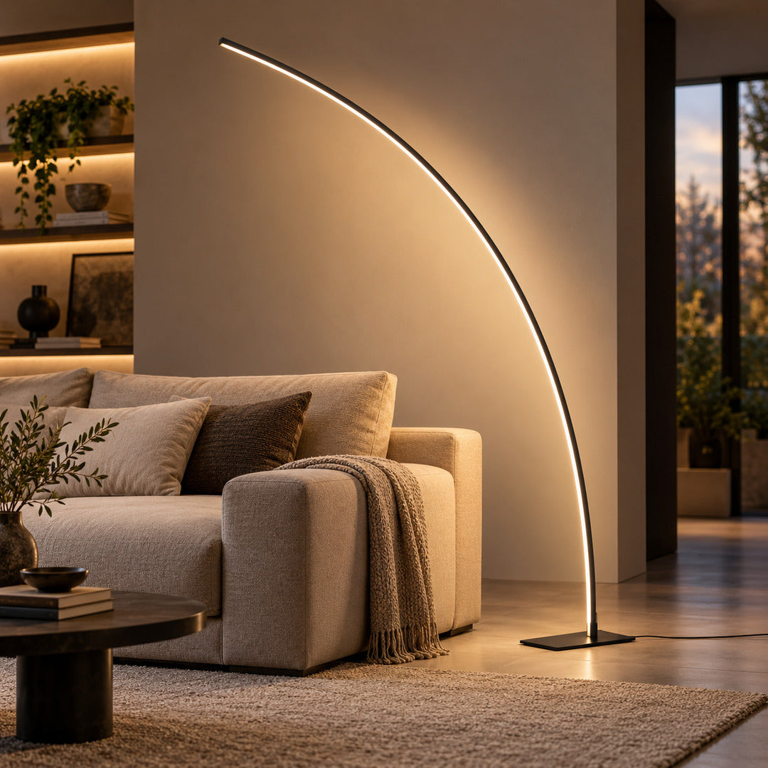 Lampada da terra stelo led design moderno art MIKO 1238