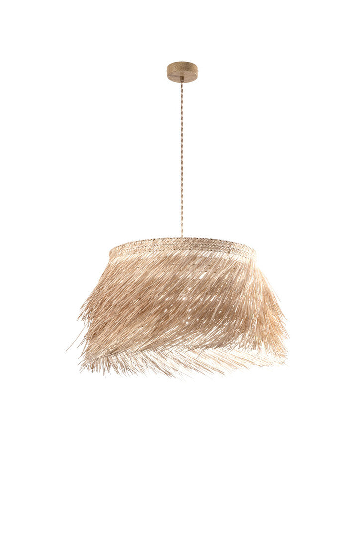 Sospensione in rattan Ø70cm 1 luce E27  art SAMOA