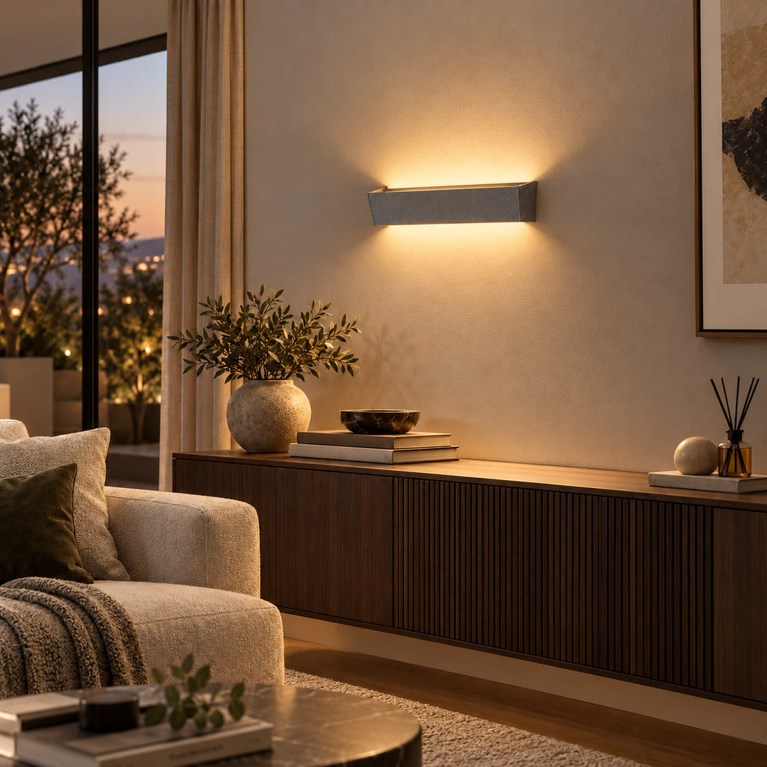 Lampada parete led 48w CCT in 3 colori art KING 1235/AG