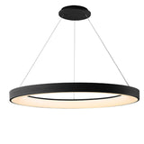 Sospensione anello led CCT dimmerabile Ø90cm vari colori - NISEKO II