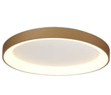 Plafoniera anello led CCT dimmerabile Ø90cm vari colori - NISEKO II