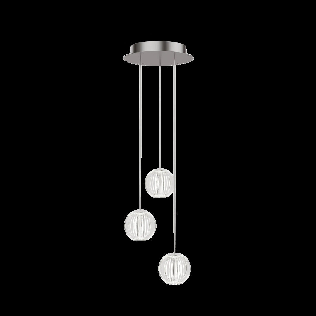 Sospensione sfera effetto cristallo led 3000°k art Diamond in varie misure
